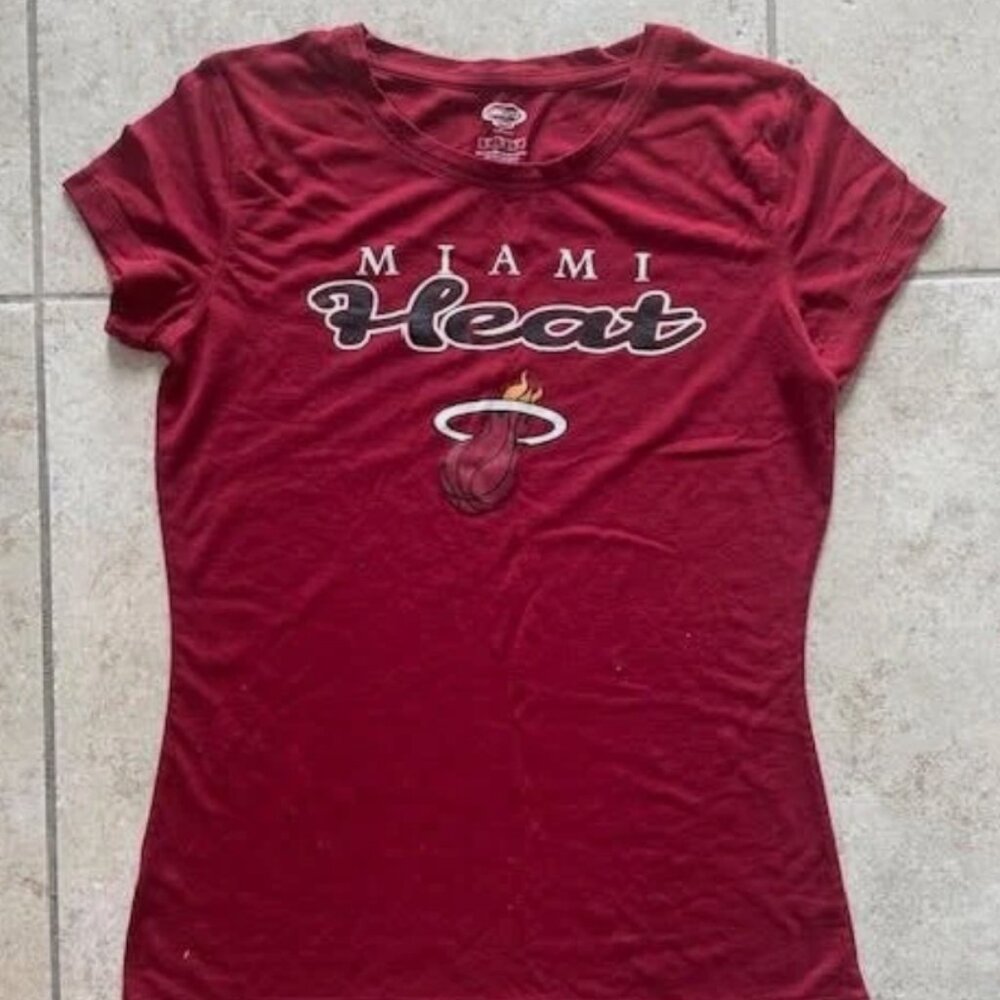 Miami Heat Women's pajama set loungewear Small NBA Red Black Plaid BNWOT NEW - Picture 3 of 6